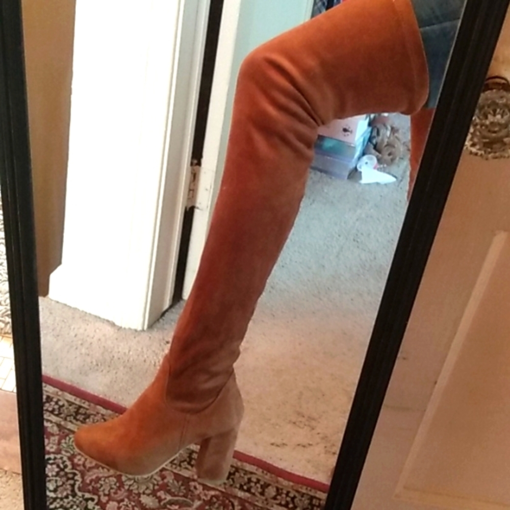 Thigh high boots size 8